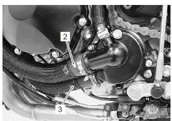 Suzuki GSX-R. Engine coolant change