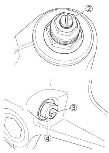 Suzuki GSX-R. Damping force adjustment