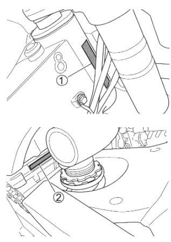 Suzuki GSX-R. Serial number location