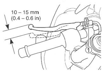 Suzuki GSX-R. Minor adjustment