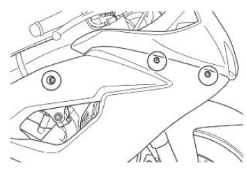 Suzuki GSX-R. Coolant level