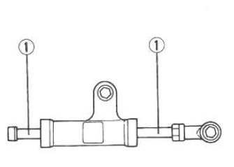 Suzuki GSX-R. Steering damper maintenance 