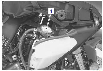 Suzuki GSX-R. Engine coolant change