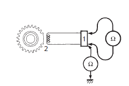 Suzuki GSX-R. Ckp sensor resistance