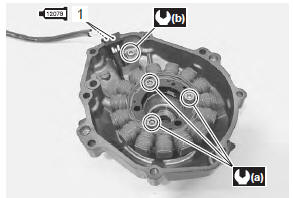 Suzuki GSX-R. Generator removal and installation