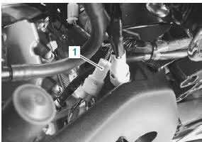 Suzuki GSX-R. Gear position switch