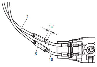 Suzuki GSX-R. Excv cable removal and installation