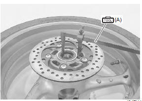 Suzuki GSX-R. Rear wheel dust seal / bearing removal and installation 