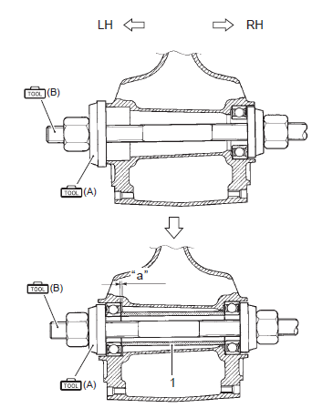 Suzuki GSX-R. Front wheel dust seal / bearing removal and installation