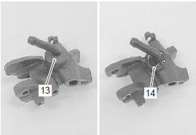 Suzuki GSX-R. Front brake master cylinder / brake lever disassembly and assembly