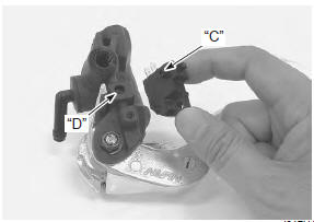 Suzuki GSX-R. Front brake master cylinder / brake lever disassembly and assembly