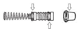 Suzuki GSX-R. Piston / rubber parts