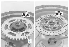 Suzuki GSX-R. Rear wheel dust seal / bearing removal and installation 