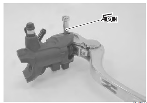 Suzuki GSX-R. Front brake master cylinder / brake lever disassembly and assembly