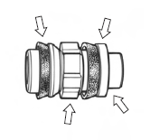 Suzuki GSX-R. Piston / rubber parts