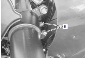 Suzuki GSX-R. Front fork removal and installation 