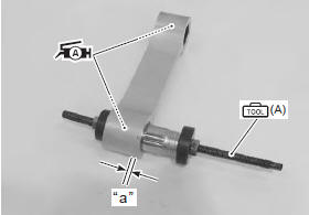 Suzuki GSX-R. Cushion rod bearing removal and installation