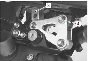 Suzuki GSX-R. Swingarm removal and installation