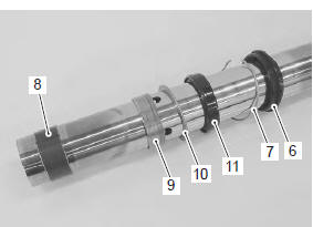 Suzuki GSX-R. Front fork disassembly and assembly