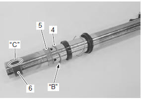 Suzuki GSX-R. Front fork disassembly and assembly