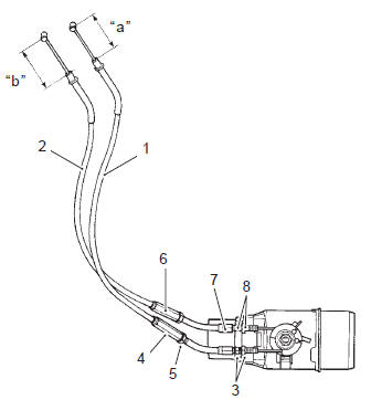 Suzuki GSX-R. Excv cable removal and installation