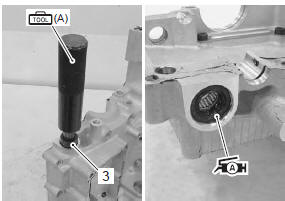 Suzuki GSX-R. Bearing and oil seal