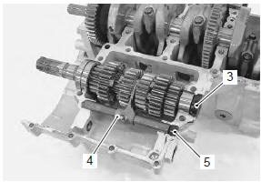 Suzuki GSX-R. Countershaft