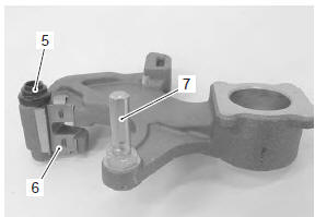 Suzuki GSX-R. Rear brake caliper disassembly and assembly