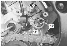 Suzuki GSX-R. Gear position (gp) switch removal and installation