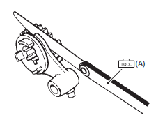 Suzuki GSX-R. Gearshift fork to groove clearance