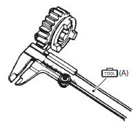 Suzuki GSX-R. Gearshift fork groove width