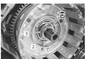 Suzuki GSX-R. Clutch installation