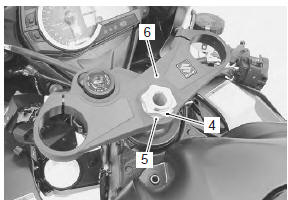 Suzuki GSX-R. Steering damper