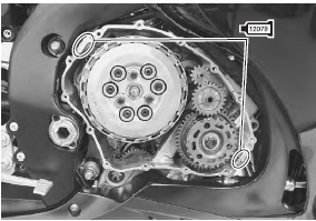 Suzuki GSX-R. Clutch installation