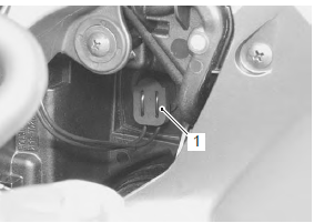 Suzuki GSX-R. Position light bulb