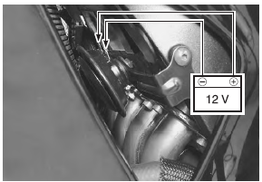 Suzuki GSX-R. Horn inspection