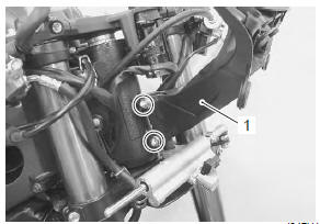 Suzuki GSX-R. Cowling brace