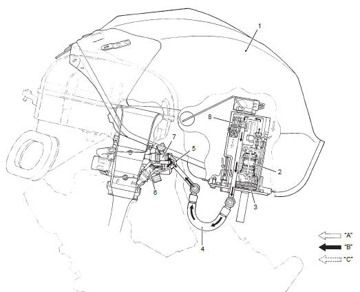 Suzuki GSX-R. Fuel injection system description