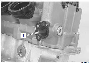 Suzuki GSX-R. Cam chain tension adjuster