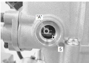 Suzuki GSX-R. Cam chain tension adjuster