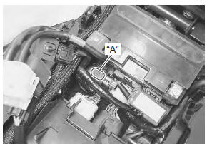 Suzuki GSX-R. To sensor removal and installation