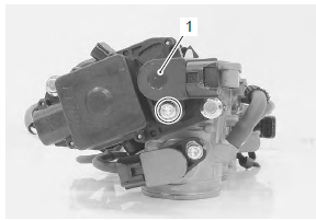 Suzuki GSX-R. Stp sensor removal and installation