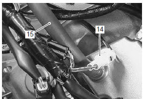 Suzuki GSX-R. Engine assembly removal