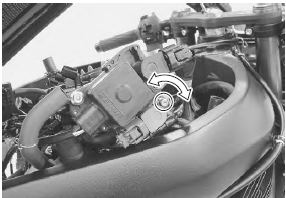 Suzuki GSX-R. Tp sensor adjustment 