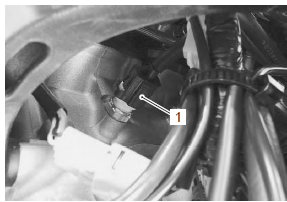 Suzuki GSX-R. Ect sensor removal and installation