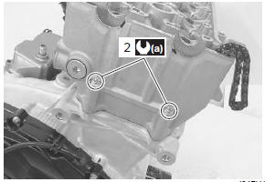 Suzuki GSX-R. Cylinder head