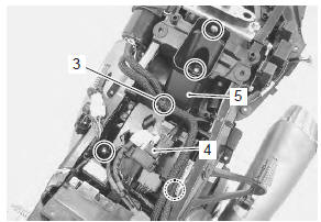 Suzuki GSX-R. Ecm removal and installation