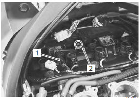 Suzuki GSX-R. Cmp sensor removal and installation