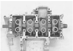 Suzuki GSX-R. Crankshaft