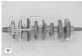 Suzuki GSX-R. Crankcase journal i.D. Specification